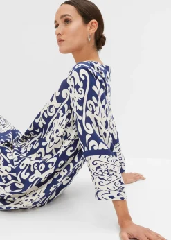 Robe-tunique en viscose fluide