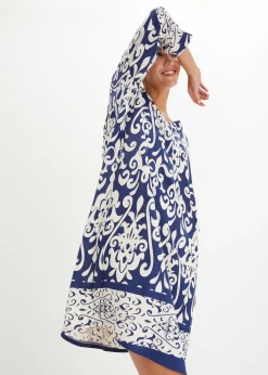 Robe-tunique en viscose fluide