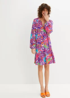 Robe-tunique en viscose fluide