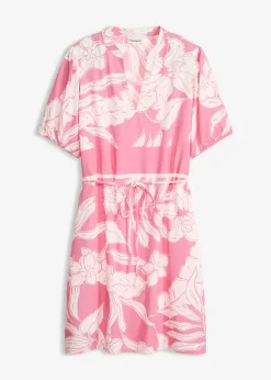 Robe-tunique en viscose fluide