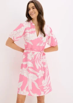 Robe-tunique en viscose fluide