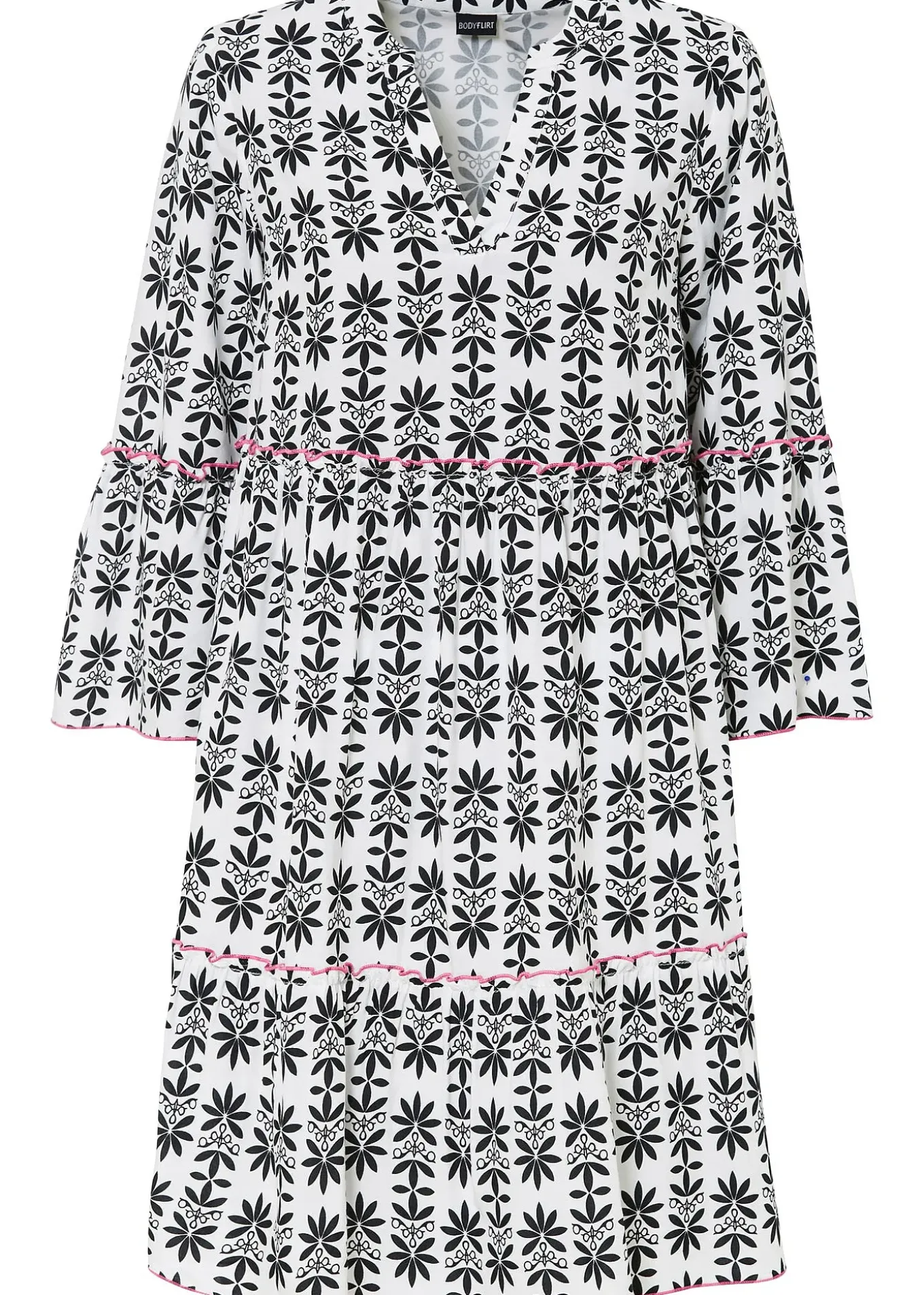 Robe-tunique en viscose fluide