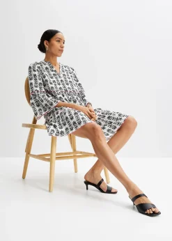 Robe-tunique en viscose fluide