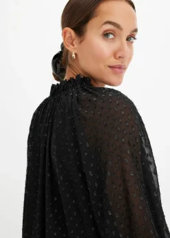 Robe-tunique en voile plumetis irisé