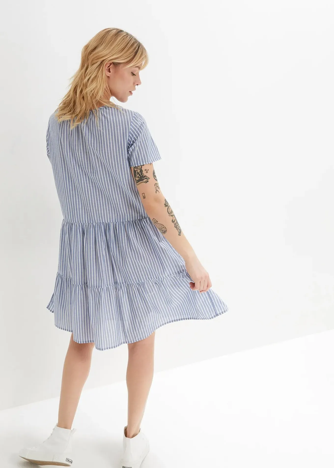 Robe-tunique estivale, 100% coton