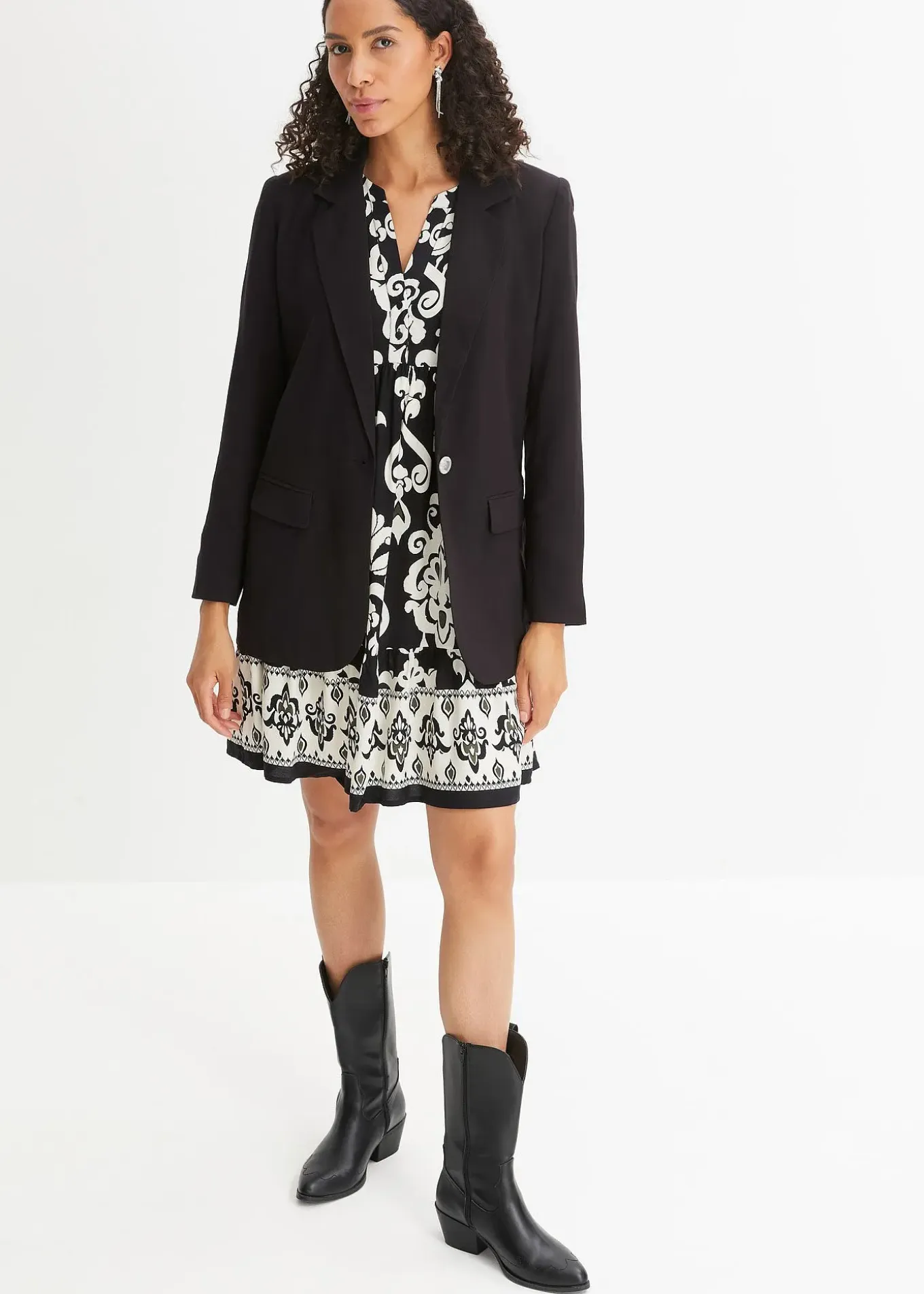 Robe-tunique imprimée