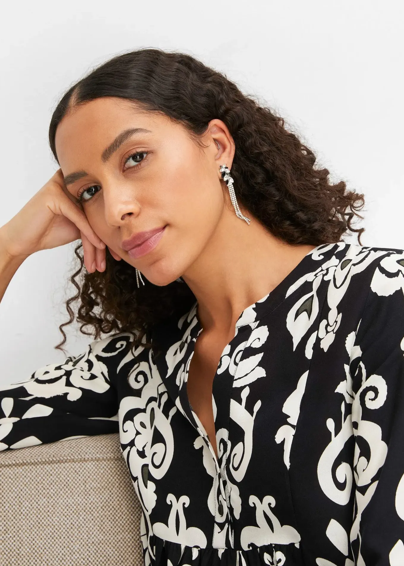 Robe-tunique imprimée