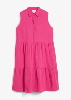 Robe-tunique légère en gaze de coton