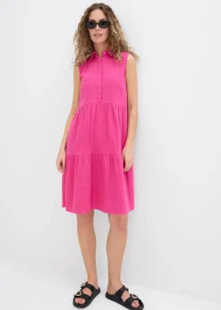 Robe-tunique légère en gaze de coton