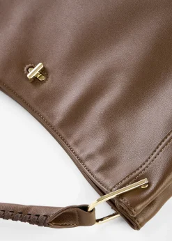 Sac à bandoulière avec détail anse