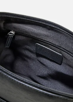 Sac à bandoulière avec poche extérieure décorative