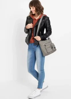 Sac à bandoulière avec poches extérieures