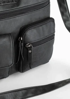 Sac à bandoulière avec poches extérieures