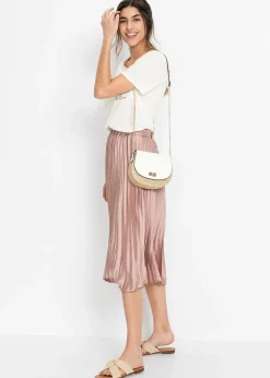 Sac à bandoulière effet paille