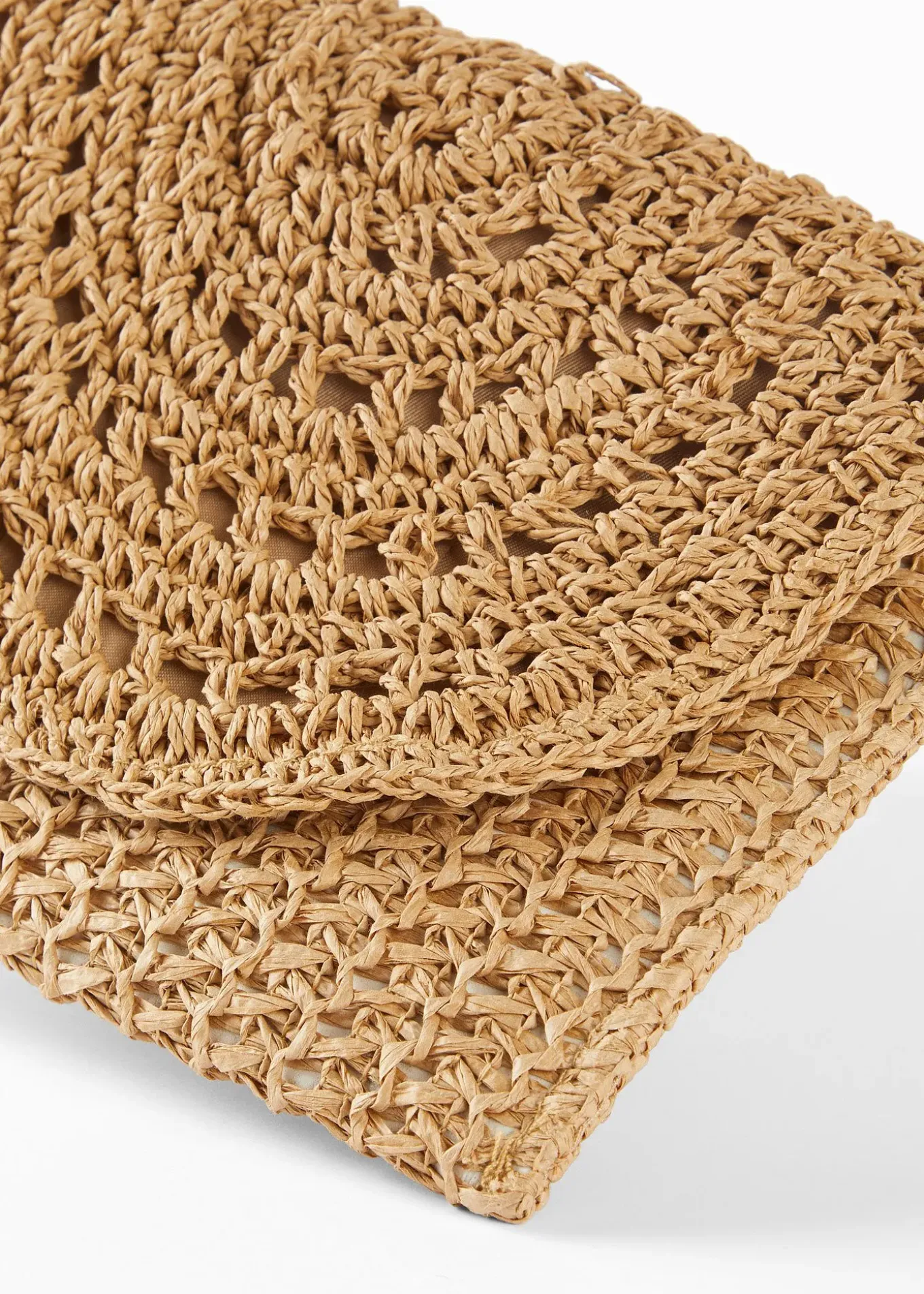 Sac à bandoulière en paille