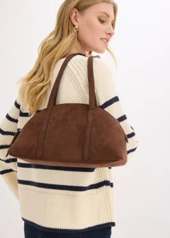 Sac à bandoulière en suédine
