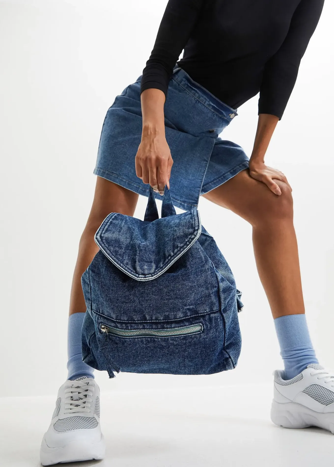 Sac à dos en denim