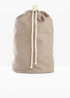 Sac à dos en toile rayée