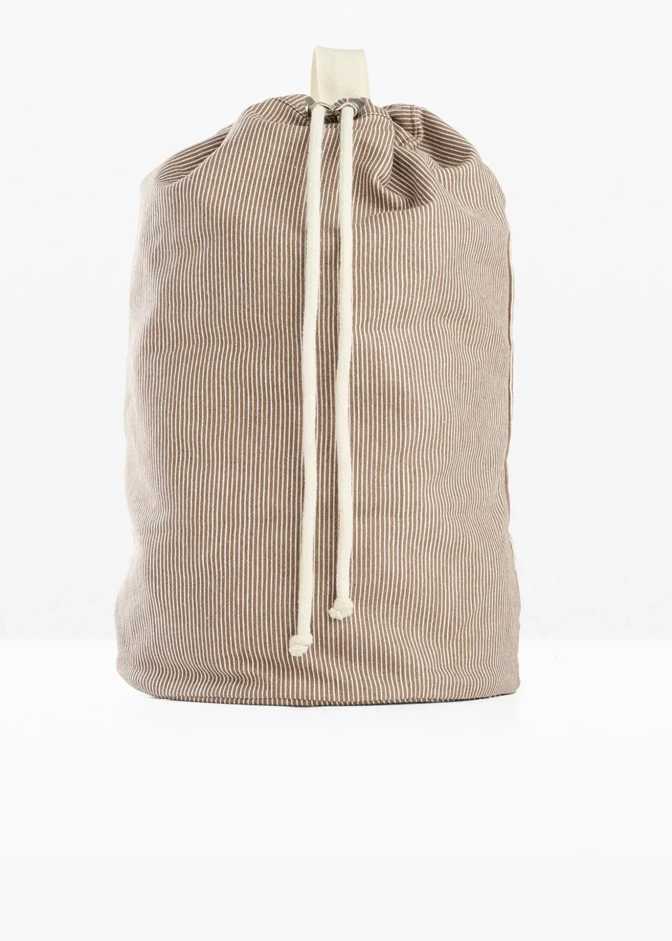 Sac à dos en toile rayée