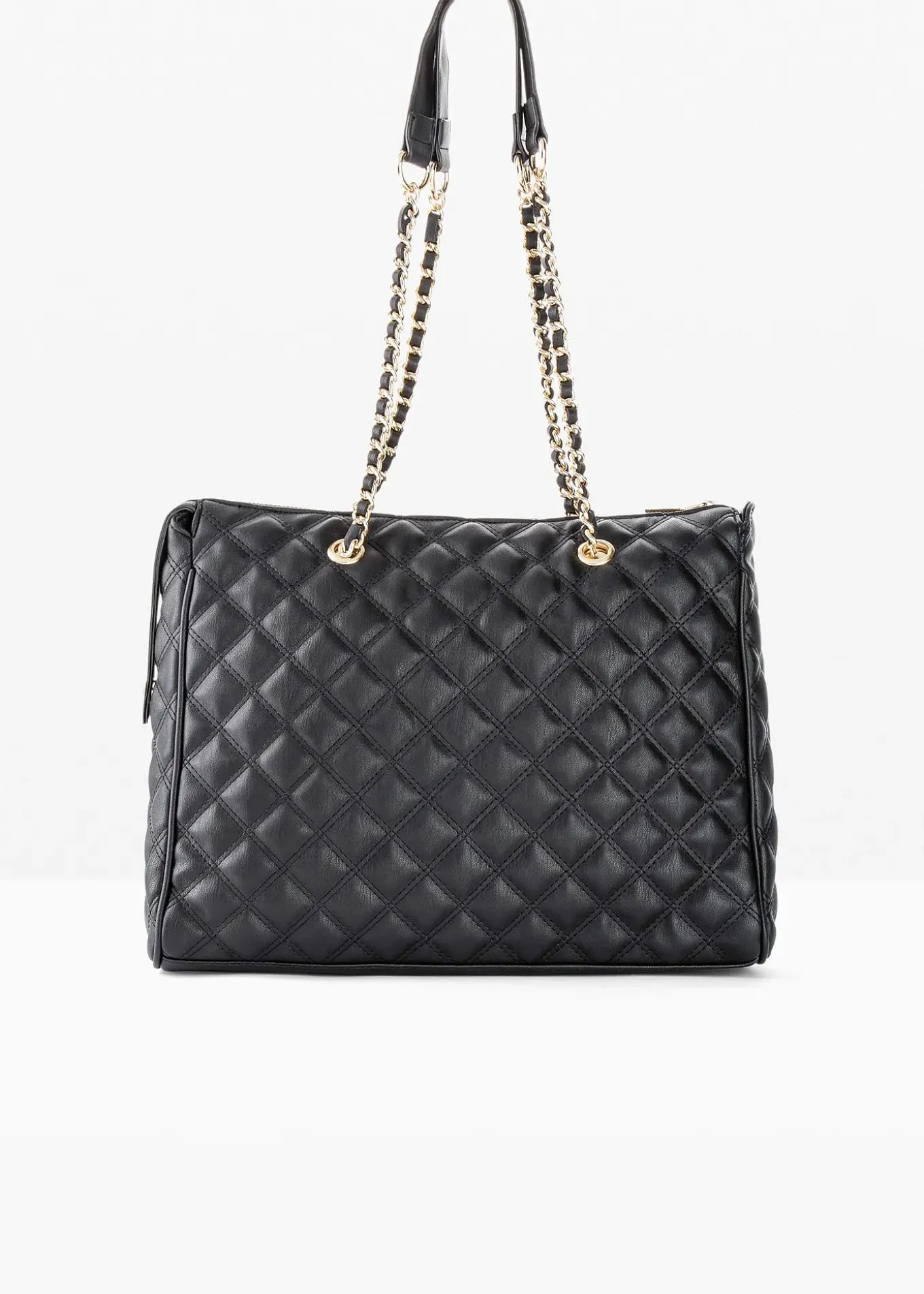 Sac à main à matelassage décoratif