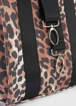 Sac à main avec imprimé léopard