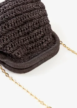 Sac en paille à bandoulière