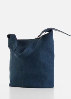 Sac seau avec détail boucle