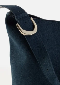 Sac seau avec détail boucle