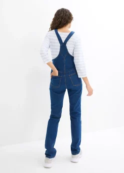 Salopette de grossesse à largeur ajustable, jambes droites