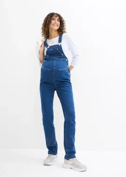 Salopette de grossesse à largeur ajustable, jambes droites