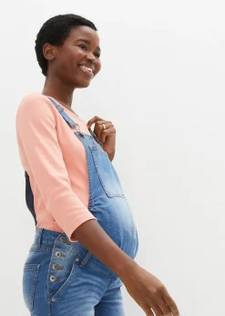 Salopette de grossesse, jambe droite