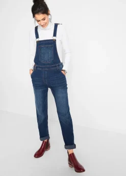 Salopette en jean boyfriend