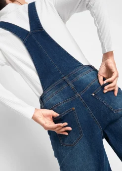 Salopette en jean boyfriend