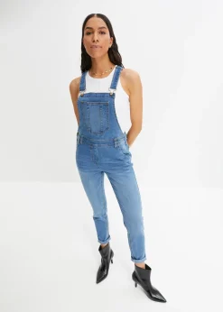 Salopette en jean boyfriend