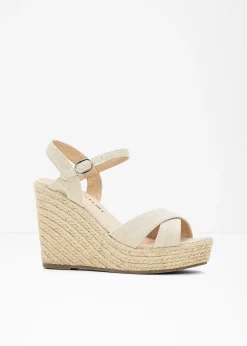 Sandales compensées