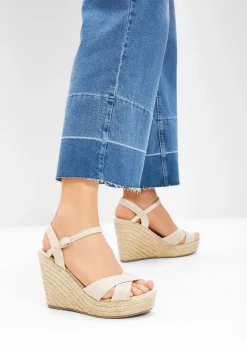 Sandales compensées