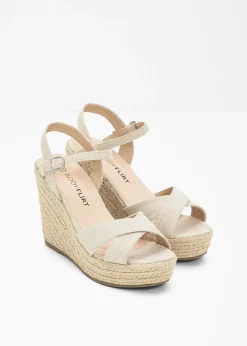 Sandales compensées