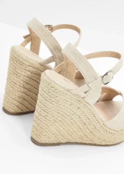 Sandales compensées