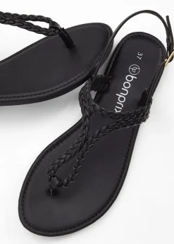 Sandales entredoigt, aspect tressé