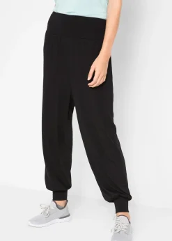 Sarouel avec bande siliconée à la taille