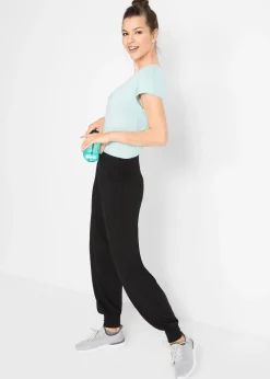 Sarouel avec bande siliconée à la taille