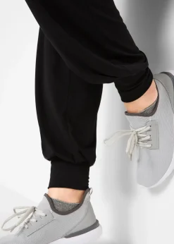 Sarouel avec bande siliconée à la taille