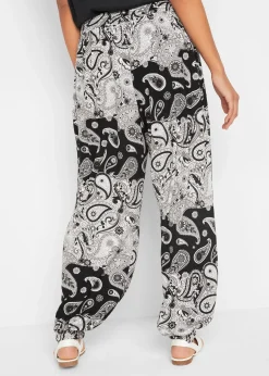 Sarouel fluide en jersey viscose