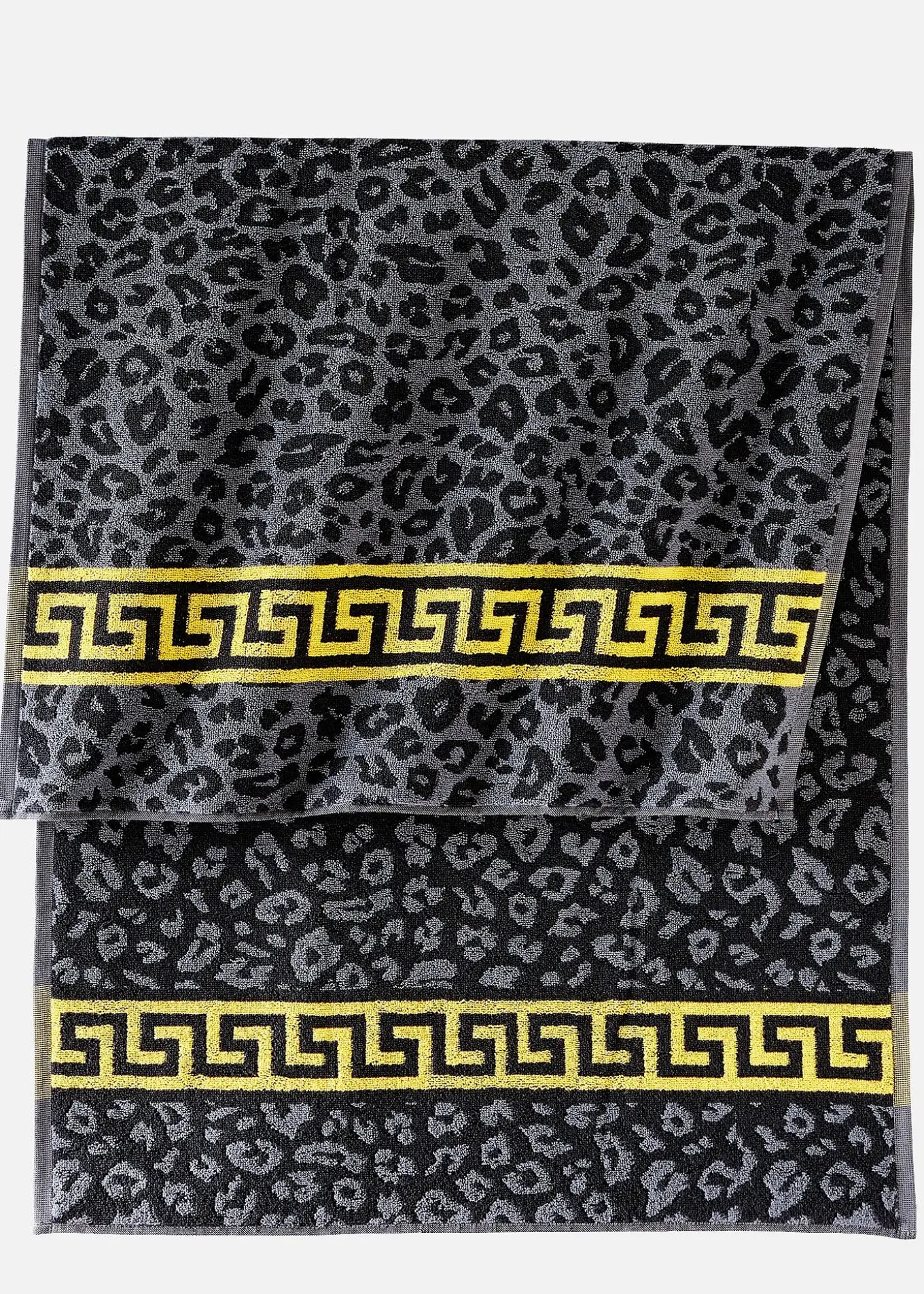 Serviette de toilette à motif léopard