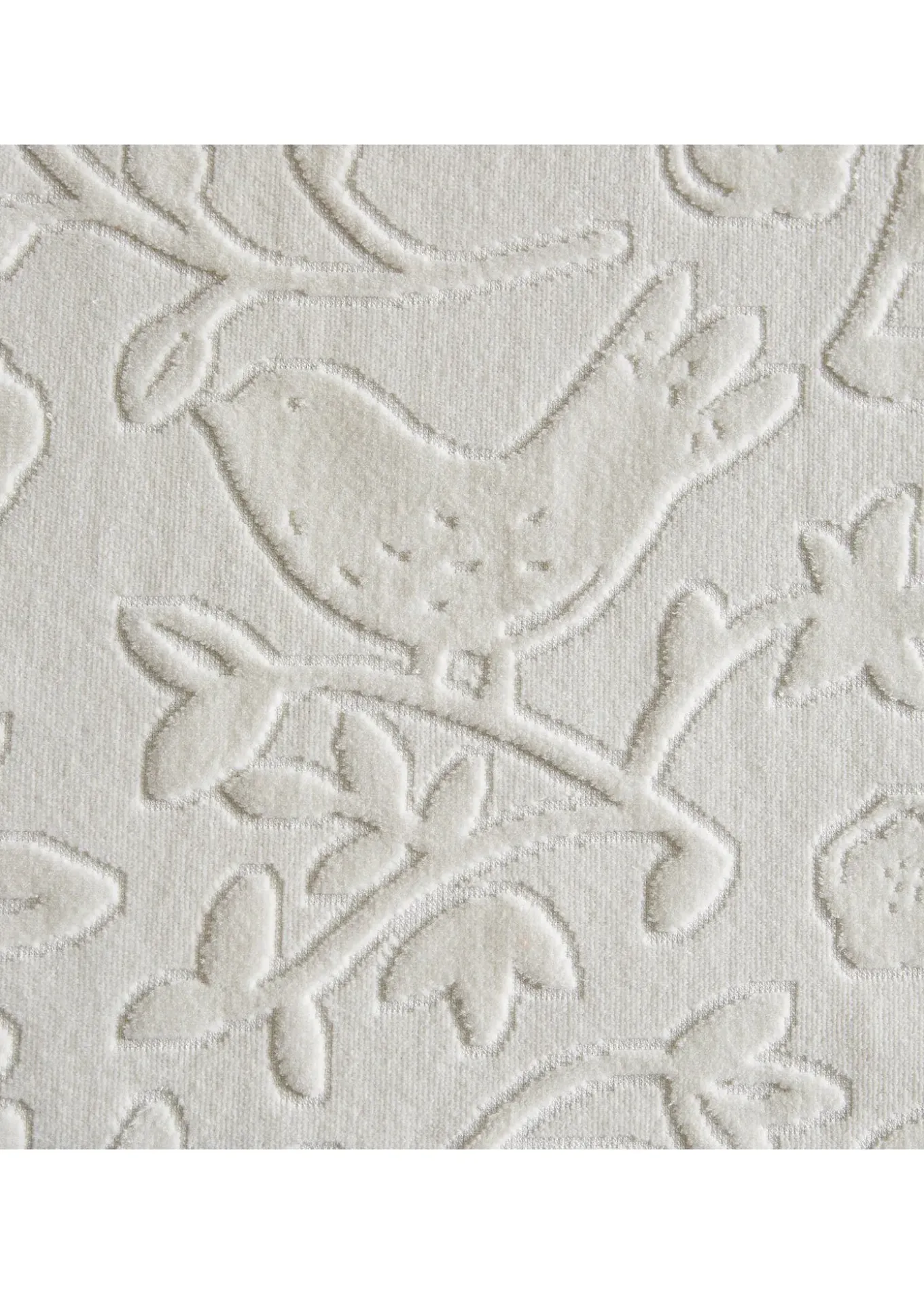 Serviette de toilette en coton à motif en relief