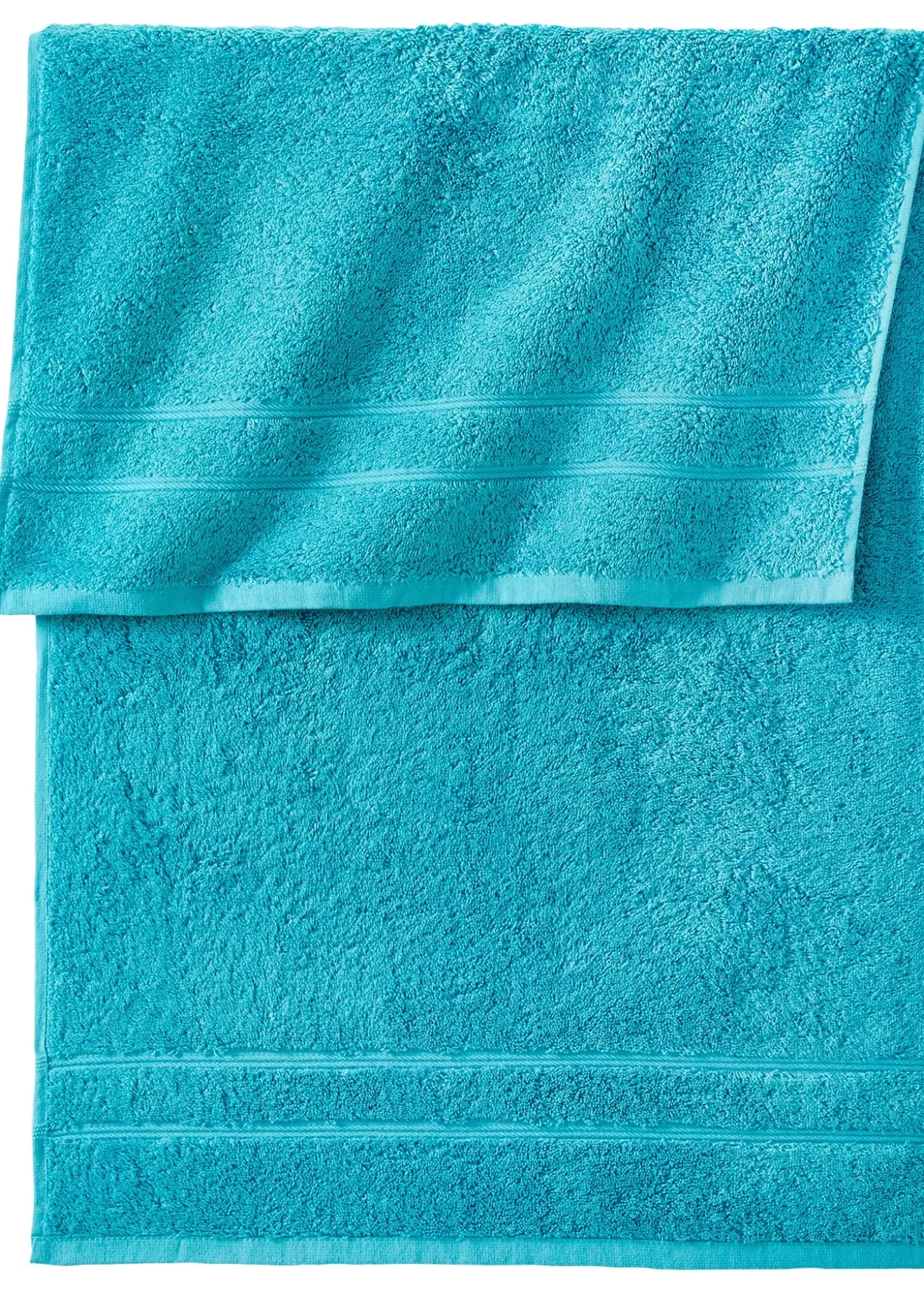 Serviette de toilette en éponge douce pur coton