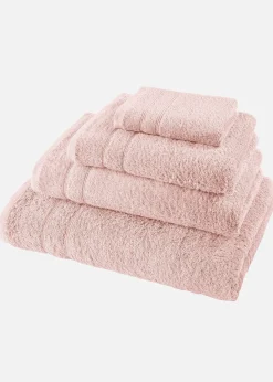 Serviette de toilette en éponge douce pur coton