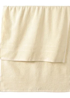Serviette de toilette en éponge douce pur coton