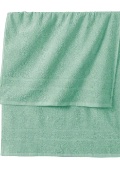 Serviette de toilette en éponge douce pur coton