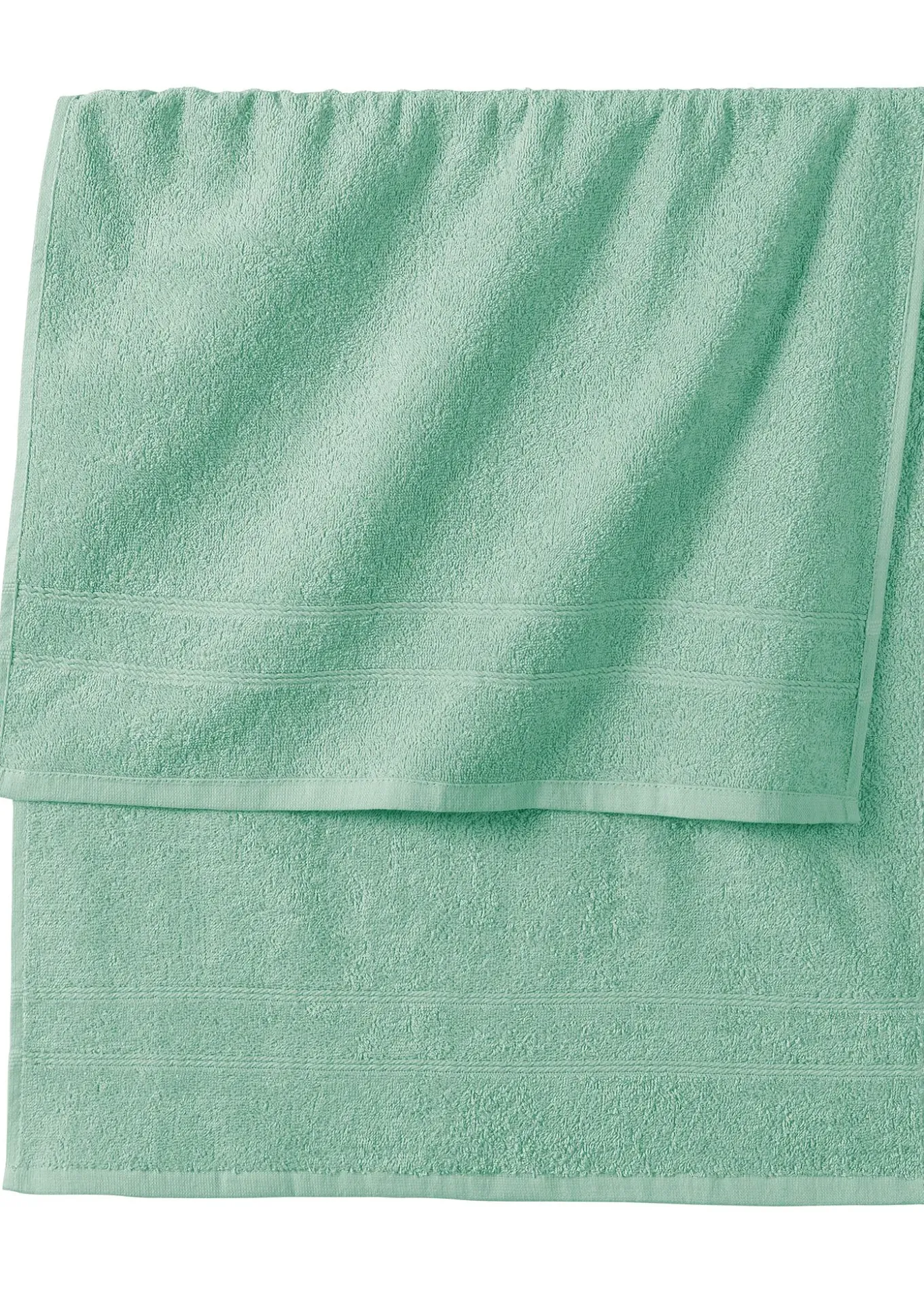 Serviette de toilette en éponge douce pur coton